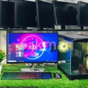 CORE I5 2ND GEN USE  COMPUTER WITH 22" IPS HDMI FRAMELESS MONITOR FULL SET