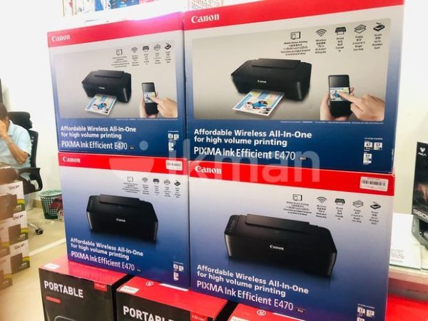 CANON E470 3 IN 1 WIFI PRINTER BRAND NEW - Image 4