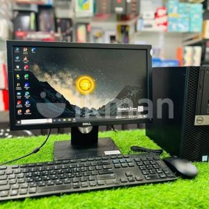Core I7 7th Gen Full Set PC with 20' Monitor - Used
